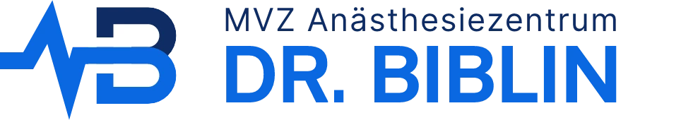 Logo des Anästhesiezentrums Dr. Biblin, ein Kooperationspartner der Endosonopraxis Dr. Gleichman, die sich in der Nähe von Bad Hersfeld und Fulda liegt
